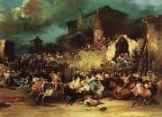 Village Bullfight